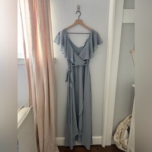 Baltic Born Katya Dress Dusty Blue Size Medium